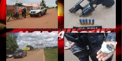 10º BPM - Operação Tiradentes é realizada na área de Rolim de Moura e região da Zona da Mata
