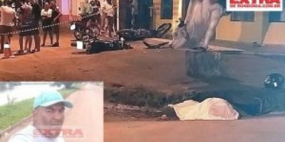 Colisão entre motos deixa um morto e outro com politraumatismo em Colorado