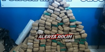 Cacoal – Operação conjunta entre a PM do 4º Batalhão e PC resulta na apreensão de quase 150 kg de drogas