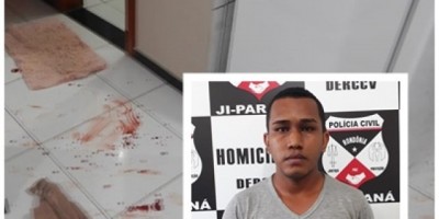 Delegacia de Homicídios esclarece crime e prende suspeito de ter matado desafeto com 57 facadas, em Ji-Paraná