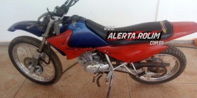 Rolim de Moura – Moto furtada em frente a uma agência bancária é recuperada pela Polícia Militar