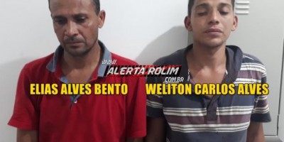 Rolim de Moura – Após praticar arrombamento e furto, dupla acaba presa em flagrante pela PM e produtos foram recuperados