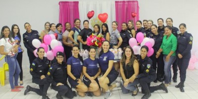 Cacoal - 4º BPM comemora Dia da Policial Feminina e Dia das Mães com café da manhã