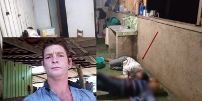 Após ser ferida à facadas, esposa mata marido com tiro de espingarda na linha 623, Em Governador Jorge Teixeira 