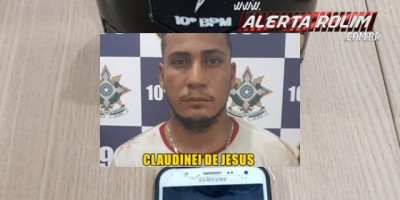 Rolim de Moura – Suspeito foi preso em flagrante pela equipe do PATAMO, após praticar roubo e tentativa de roubo