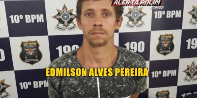 Rolim de Moura – Foragido da prisão é recapturado pela equipe do PATAMO da Polícia Militar