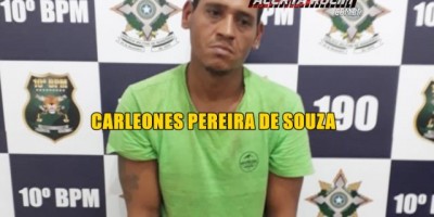 Rolim de Moura – Acusado de tráfico de drogas é preso por Guarnição de Rádio Patrulha da Polícia Militar