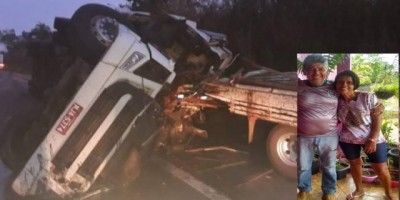 Motorista de Cacoal morre preso a ferragens junto com a irmã, após acidente em rodovia do Mato Grosso - Vídeo