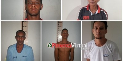 Cinco detentos fogem da Casa de Detenção em Pimenta Bueno