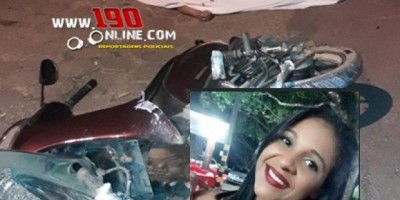 Alta Floresta - Mulher perde o controle da moto que pilotava e morre após sofrer queda no Centro da cidade 