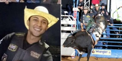 Vídeo - Outro peão morre após ser pisoteado por touro durante rodeio; Dessa vez o caso foi registrado em Minas Gerais  