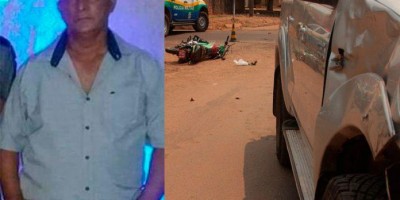 Mototaxista morre após sofrer grave acidente de trânsito, em Presidente Médici 