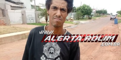 Rolim de Moura – Polícia Militar tira de circulação indivíduo com dois Mandados de Prisão em aberto 