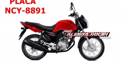 Rolim de Moura – Motocicleta de empresa de distribuidora de gás é furtada enquanto funcionário realizava entrega