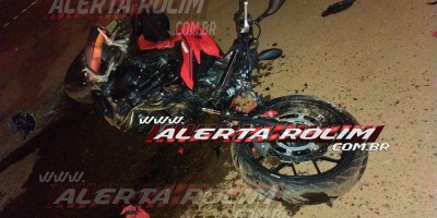 Rolim de Moura – URGENTE - Jovem morre em grave acidente de trânsito envolvendo moto e caminhonete
