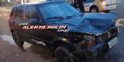 Rolim de Moura – Colisão entre dois veículos é registrada no Centro da cidade 