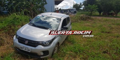 Rolim de Moura – Ônibus bate na traseira de carro de passeio no Bairro Cidade Alta – Vídeo 