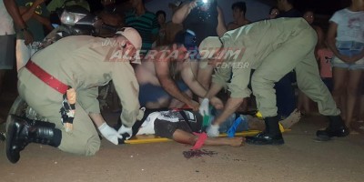 Rolim de Moura – Colisão frontal entre moto e Van resulta em uma pessoa ferida no Jatobá II – Vídeo 