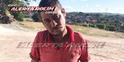 Acusado de matar andarilho em Rolim de Moura é preso pela Polícia Militar, em Santa Luzia do Oeste