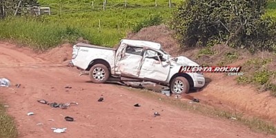 Urgente - Casal morre em grave acidente de trânsito, na área rural de Castanheiras