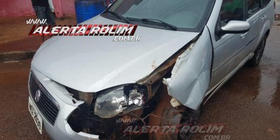 Rolim de Moura – Acidente de trânsito é registrado no Centro da cidade na tarde desta sexta-feira 