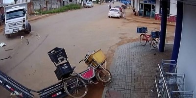 Vendedor de picolés escapa da morte em Vilhena – Vídeo