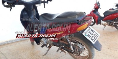 Rolim de Moura – Polícia Militar recupera moto que foi furtada na cidade de Cacoal 