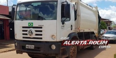 Rolim de Moura – Criminoso armado com faca efetua roubo em comércio, mas durante a fuga acaba detido por uma equipe de garis 