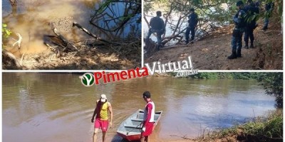 Corpo de homem com tatuagem na nuca é encontrado por populares no Rio Pimenta,  em Pimenta Bueno