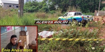 Morador de rua que foi morto a facadas em Rolim de Moura é identificado por familiares