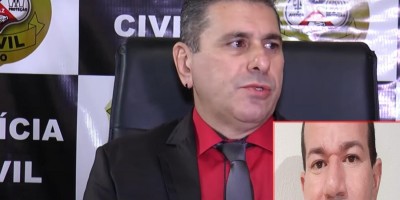 Em coletiva, Delegado Baccarini da detalhes do  assassinato do professor Adriano, em Cacoal - Veja o vídeo