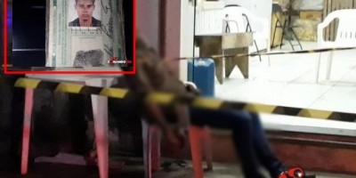 Homem é executado a tiros em cadeira de bar, em Ji-Paraná  
