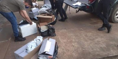 Policial boliviano é preso tentando atravessar ilegalmente mercadoria de R$ 40 mil em Guajará-Mirim, RO