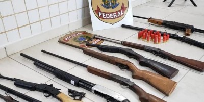 PF descobre fábrica clandestina de armas em Porto Velho