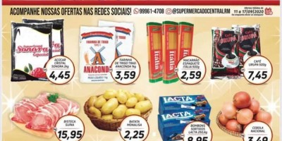 Promoção Supermercado Central, em Rolim de Moura 