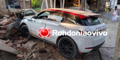 Suposto policial pega Range Rover emprestada de amigo e invade residência, em Porto Velho