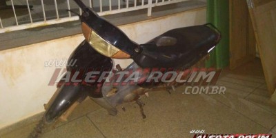 Após denúncia anônima, Polícia Militar recupera Biz furtada em Rolim de Moura