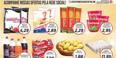 Promoção Supermercado Central, em Rolim de Moura 