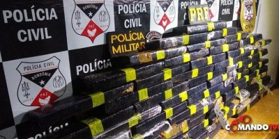 Operação em conjunto entre PM, PC, PRF e Polícia Penal resulta na apreensão de mais de 150 Kg de Maconha e na prisão de irmão da Prefeita afastada de Cacoal