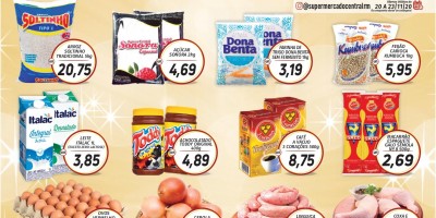 Faça suas compras no Supermercado Central até dia 30/11 e concorra a dois mil reais em dinheiro, em Rolim de Moura 