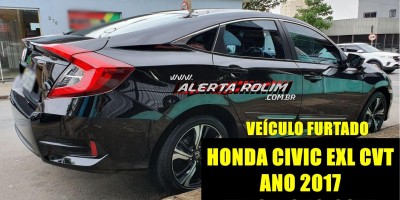 Veículo Honda Civic é furtado na Zona Sul de Porto Velho