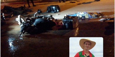 Colisão entre moto entregadores resulta em uma vítima fatal e outro gravemente ferido, em Cacoal