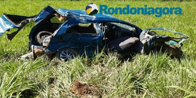 Grave acidente na BR-364 em Candeias mata duas pessoas