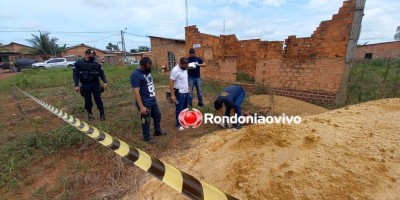 Homem é encontrado morto a pauladas dentro de obra, em RO