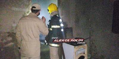 Princípio de incêndio é registado em casa que vinha sendo frequentada por usuários de drogas no Jatobá I 