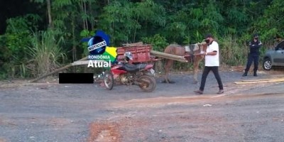 Carroceiro é encontrado morto em via pública de Ji-Paraná