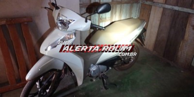 PM recupera Biz que foi roubada de mulher na última sexta-feira em Rolim de Moura