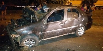 Grave acidente é registrado na noite de domingo em Vilhena