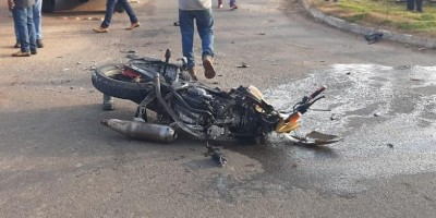 Grave acidente de trânsito é registrado nesta manhã de sexta-feira em Nova Brasilândia do Oeste