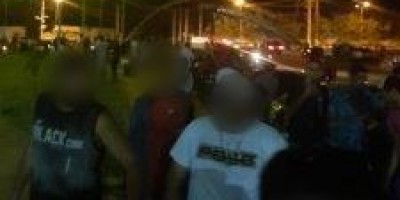 Sem policiamento ostensivo, Cacoal vira palco de bagunça em vários cantos da cidade